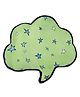 Right Gifting Digital Printed Satin Cloud Shaped Cushion For Kids - Beige