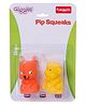 Giggles Pip Squeaks Bath Toys Pack of 2 - Multicolor