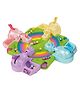 Hasbro Hungry Hippos Unicorn Edition Board Game- Multicolor