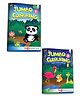  Jumbo Vol 1 and 2 Colouring Book Set of 2 - English