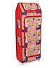 Kids Zone Almirah Bear And Dog Print - Red