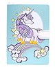 Toyshine Notebook Diary with Lock Unicorn Print Sea Green - 180 Pages