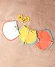 Mi Arcus  Cotton Solid Shorts Pack of 3 Blue Yellow & Orange