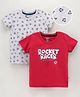 Bodycare Cotton Half Sleeves Printed T-Shirt Pack Of 2 - Multicolor