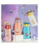 YAMAMA Insulated Stainless Steel Double Wall Thermos Flask with Straw Water Bottle - 530 ml (Assorted Color)