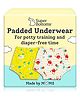SuperBottoms 100% Cotton Pant Style Padded Underwear Pack of 2 - Multicolor
