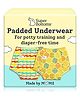 SuperBottoms 100% Cotton Padded Pant Style Padded Briefs Pack of 2 - Multicolor