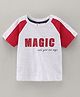 ToffyHouse Half Sleeves T-Shirt Magic Print - Grey