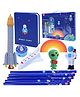 Toyshine Space Stationary Set Pack of 4 - Blue