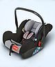 LuvLap 4-in-1 Infant Car Seat & Carry Cot for 06 Months, Multi-Function Rocker and Feeding Chair, Adjustable Safety Harness, Removable Canopy, Portable and Comfortable  Grey