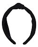 Yellow Bee Top Knotted Hairband - Black