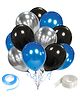 Zyozi Metallic Balloons Multicolour - Pack of 32