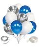 Zyozi Metallic Balloons Multicolour - Pack of 32