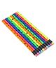 Nataraj Fluro Prints Pencil Set With Eraser & Sharpener Pack of 11 (Color may vary)