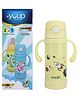 Youp Thermosteel Yellow Color Kids Insulated Double Wall Sipper Cum Feeding Bottle Eudora- 220 ml