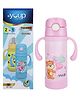 Youp Thermosteel Pink Color Kids Insulated Double Wall Sipper Cum Feeding Bottle Eudora- 220 ml