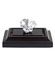 Eloish 999 Pure Silver Ganesha Idol With Gift Box - Silver Black