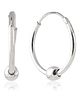 Eloish 92.5 Sterling Small Hoop Earrings - Silver
