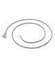 Eloish 925 Sterling Silver Sleek Italian Box Design Chain Necklace - Silver