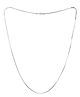 Eloish 925 Sterling Silver Sleek Design Chain Necklace - Silver