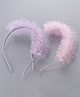 Pine Kids Hair Bands Pack of 2 - Pink Purple 