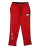 Monte Carlo Draw Cord Lounge Pants - Red