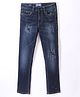 JACK & JONES JUNIOR Solid Full Length Slim Fit Jeans - Blue