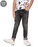JACK & JONES JUNIOR Solid Full Length Denim Jeans - Grey