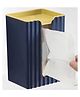 KolorFish Facial Tissue Cover Box Punch Free Wall Mounted Holder for Vanity Countertops Desk & Office -Blue