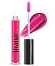inatur Lip Gloss with Rosehip & Coconut Oil  Attitude, Pop Pink  2ml