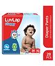 LuvLap Pant Style Baby Diapers, X-Large (XL), 28 Count, Aloe Vera Lotion, 12hr Protection, White