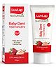 LuvLap Naturals 100% Natural Baby Toothpaste, 50g, Strawberry Flavour, SLS & Fluoride Free, 12M+, White