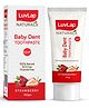 LuvLap Naturals 100% Natural Baby Toothpaste, 100g, Strawberry Flavour, SLS & Fluoride Free, 12M+, White
