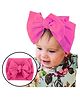 Babymoon Bow Applique Headband - Pink