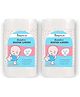 Babymoon Biodegradable Bamboo Disposable Flushable Diaper Liners - 200 Sheets 