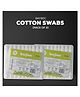 Baybee Baby Ear Buds Cotton Swabs Cleaner For Babies Ear Cleaning Buds With Ear Protection Pack of 2 - 100 Pieces