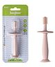 Baybee 360° Soft Silicone Baby Toothbrush With Anti Choking Handle - Pink