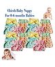 Chirsh Cloth Nappy Newborn Pack of 20 - Multicolour