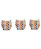 Adore Baby Unisize Adjustable Cloth Diaper with 5 Layer Charcoal Insert Abstract Print Pack Of 3 - Multicolour