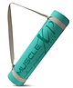 Musclexp Yoga Mat with Carry Strap Eva Material 6mm - Sea Green