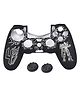 TMG Ps4 Transformers Themed Silicone Protective Skin Case Cover for PS4 Controller - Black