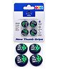 TMG Designer Series Thumb Grip Anti-Slip Silicone Cap Cover for PS4 Controller Pack of 4 - Black Green