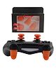 TMG Controller Analog FPS Extenders PS4 Thumbstick L2 R2 Trigger Extended Button Analog Thumb Grips for PS4 Controller - Orange