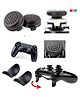 TMG Controller Analog FPS Extenders PS4 Thumbstick L2 R2 Trigger Extended Button Analog Thumb Grips for PS4 Controller - Black