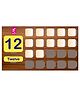 WISSEN Number Counting Game Puzzle From 1 to 20 Multicolour - 20 Pieces