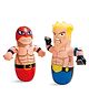 Intex 3D Print Wrestlers Hit Me Toy (Colour & Print May Vary)