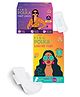PINQ Organic Cotton Utlra Thin Pantyliners & Sanitary Pads - 35 Pieces