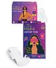 PINQ Polka Premium Organic Cotton Large Panty Liners & XXXL Sanitary Pads Combo - Pack of 35
