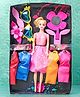 KV Impex Doll Set with Accessories Multicolour - Height 27 cm