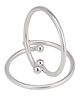 Dhruvs Collection Exclusive 925 Silver Fancy Baby Hollow Pipe Kada - Silver 
